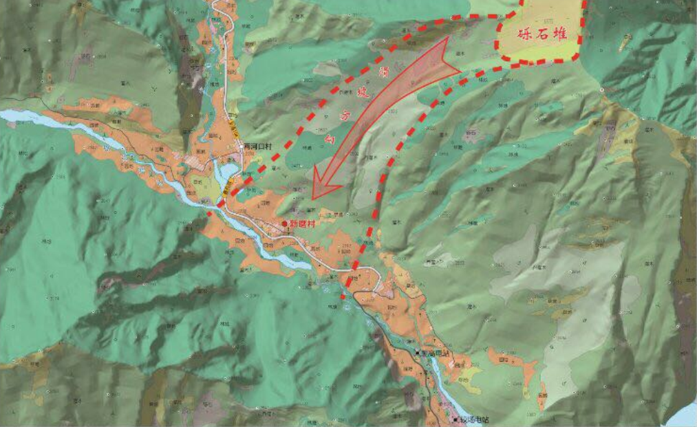 四川省測繪局發(fā)布首張災情地理信息示意圖